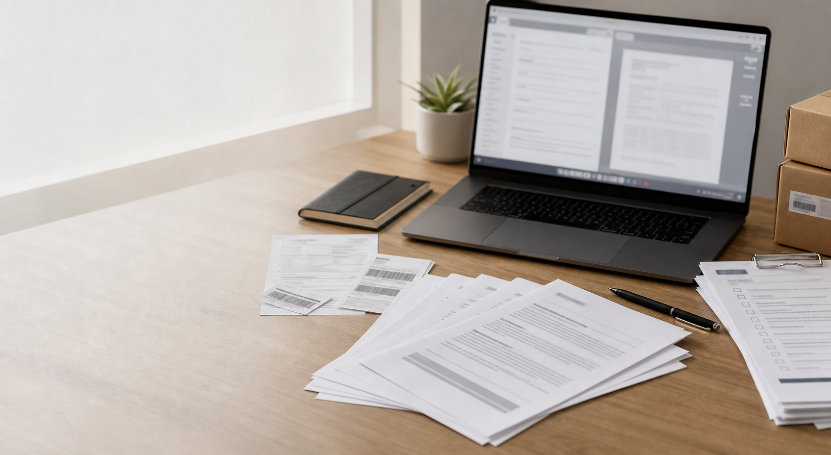 Organized Etsy chargeback response paperwork and evidence worksheets